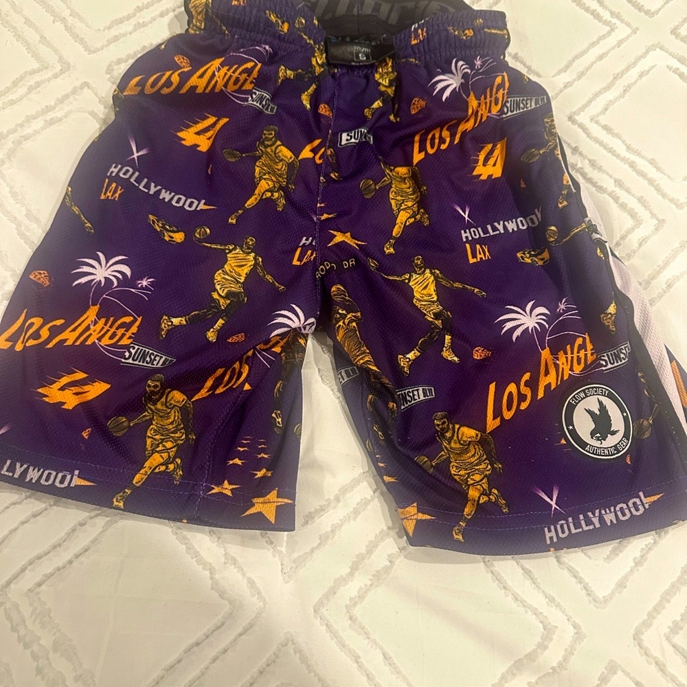 Boys LA Basketball Flow Short- flow society